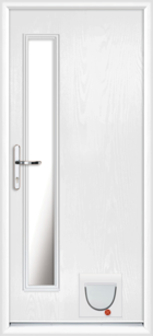 Argyll composite doors with catflaps