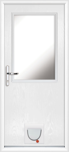 Fife composite doors with catflaps