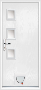 Hampshire composite doors with catflaps