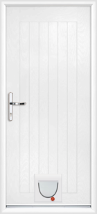 Norfolk composite doors with catflaps