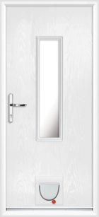 Pembroke composite doors with catflaps