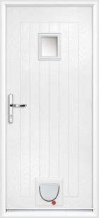 Cheshire composite doors with catflaps