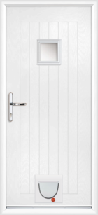 Cheshire composite doors with catflaps