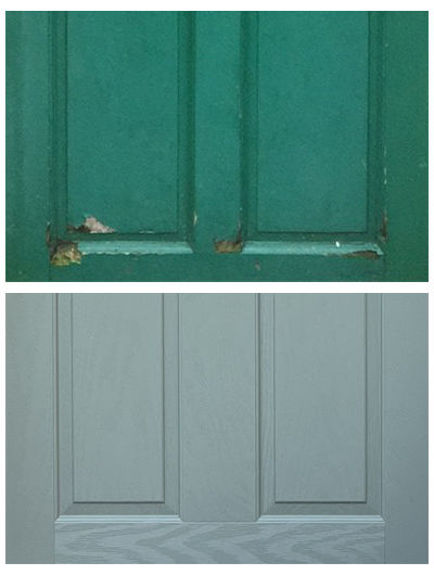 Wooden door and composite door comparison