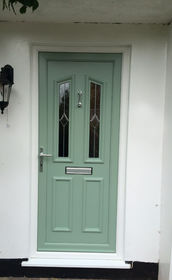 Croydon Havel chartwell green upvc front door