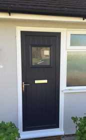 Wandsworth Esmie anthracite grey upvc front door