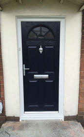 Essex blue composite front door