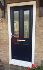 Dorset Anice blue composite front door