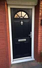 Essex blue composite front door