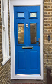 Northumberland Anice sky blue composite front door