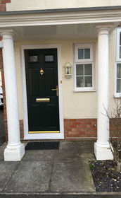 Sussex Anice green composite front door