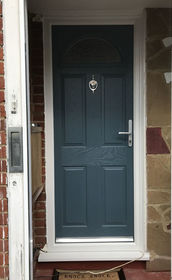 Surrey Anice midnight composite front door