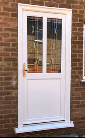 Cardiff Tiana 2 white upvc back door