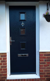 Lincoln Anice blue composite front door