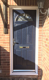 Essex blue composite front door