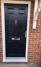 Kent blue composite front door