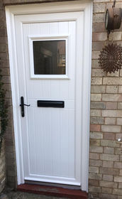 Wandsworth Esmie white upvc front door