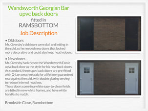 Door supplier and fitter in Ramsbottom