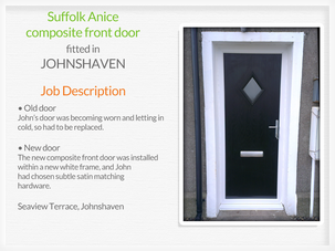 Composite front doors Johnshaven