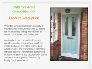 Composite front door supplier and fitter Nationwide