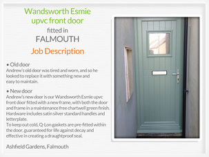 Door supplier and installer in Falmouth