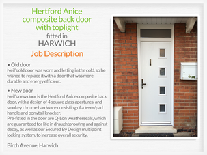 Door suppliers and fitters in Harwich