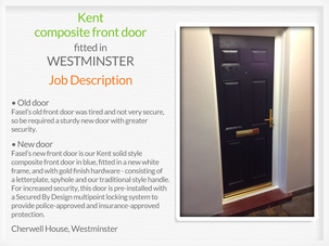 Door suppliers and installers in Westminster