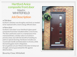 Door supplier and fitter in Whitefield