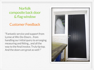 Composite back doors Kempston