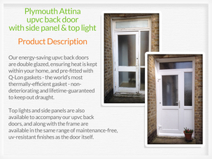 Upvc back doors Eyemouth