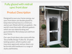 Upvc front doors Milngavie