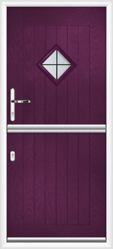 Suffolk box lead composite stable door 