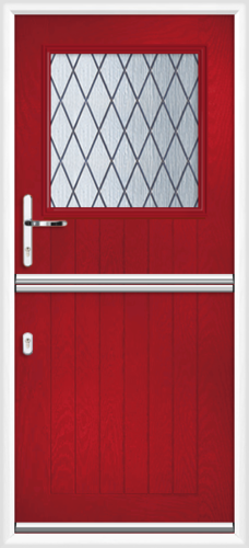 Sutton Diamond Lead composite stable door 