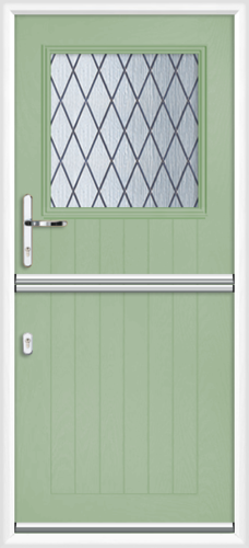 Sutton Diamond Lead composite stable door 