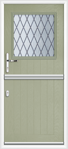 Sutton Diamond Lead composite stable door 