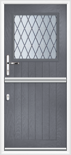 Sutton Diamond Lead composite stable door 