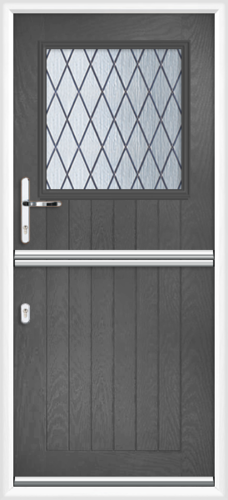 Sutton Diamond Lead composite stable door 