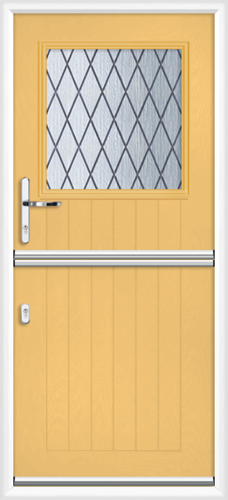 Sutton Diamond Lead composite stable door 