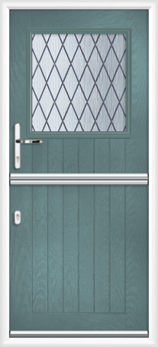 Sutton Diamond Lead composite stable door 