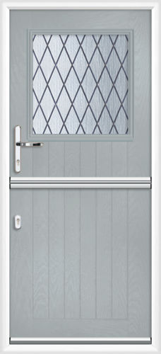 Sutton Diamond Lead composite stable door 