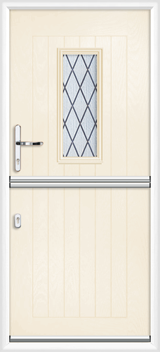 Cumbria diamond lead composite stable door 