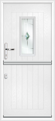 Cumbria green cavana composite stable door 