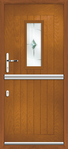 Cumbria green cavana composite stable door 