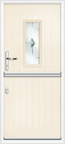 Cumbria green cavana composite stable door 