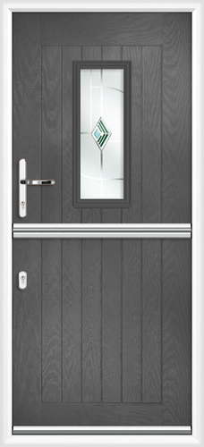 Cumbria green cavana composite stable door 