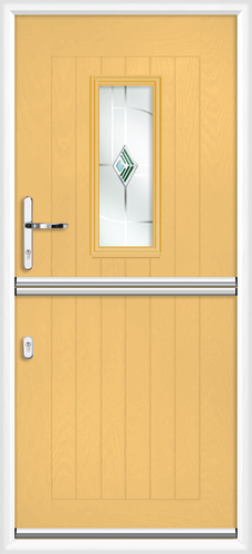 Cumbria green cavana composite stable door 