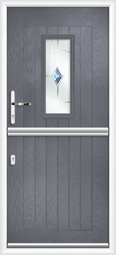 Cumbria blue cavana composite stable door 