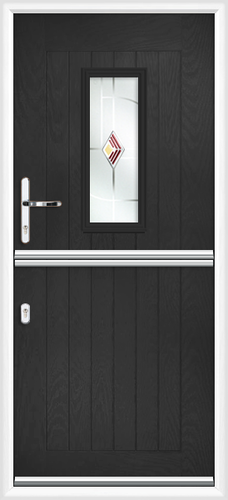 Cumbria red cavana composite stable door 