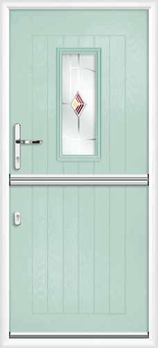 Cumbria red cavana composite stable door 