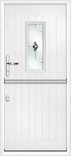 Cumbria black cavana composite stable door 